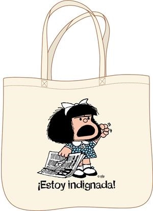 BOLSA MAFALDA.¡ESTOY INDIGNADA! | 9791259575265 | QUINO