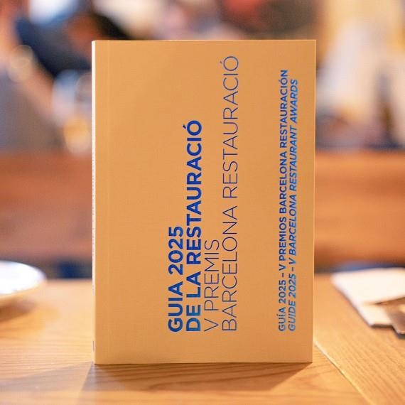 GUIA 2025 DE LA RESTAURACIÓ. V PREMIS BARCELONA RESTAURACIÓ | 9788491566366 | VV.AA.