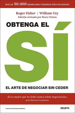 OBTENGA EL SÍ | 9788423439164 | URY, WILLIAM / FISHER, ROGER / PATTON, BRUCE