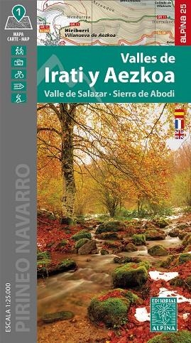 VALLES DE IRATI Y AEZKOA | 9788470111808 | AA.VV.