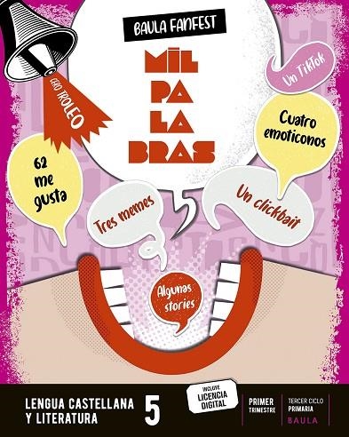 LENGUA CASTELLANA Y LITERATURA 5º PRIMARIA LA FANFEST | 9788447947171 | DEPARTAMENT D'EDICIONS EDUCATIVES DE BAULA
