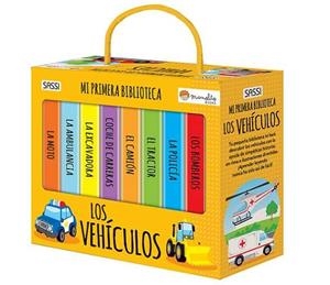 LOS VEHICULOS MI PRIMERA BIBLIOTECA | 9788410443679 | AA.VV