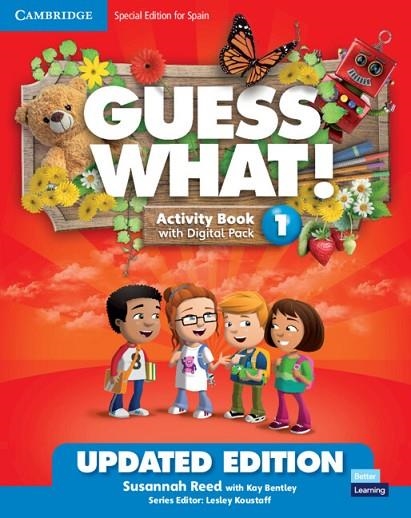 GUESS WHAT! LEVEL 1 ACTIVITY BOOK WITH DIGITAL PACK AND HOME BOOKLET SPECIAL EDI | 9788413220857 | KOUSTAFF, LESLEY / BENTLEY, KAY / REED, SUSANNAH