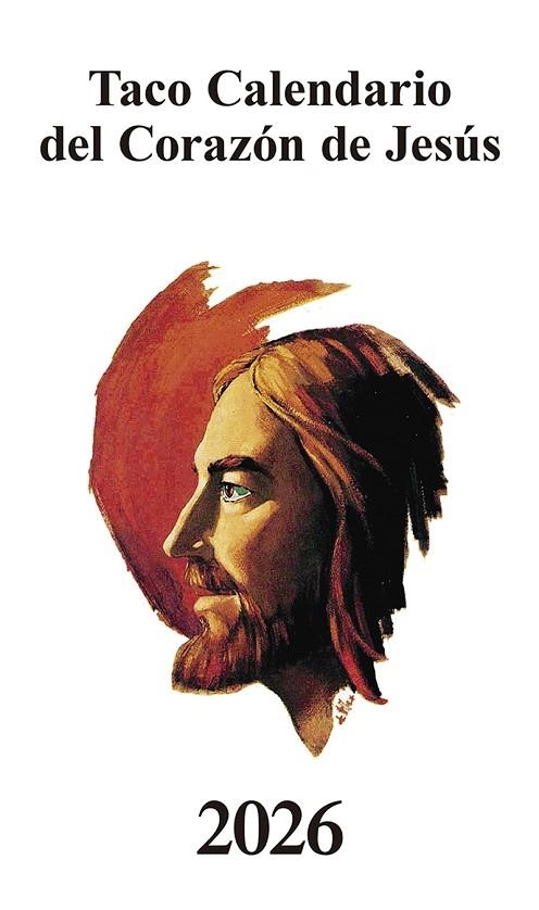 TACO CALENDARIO DEL CORAZÓN DE JESÚS - CLÁSICO CON IMÁN - 2026 | 9788427149779 | GRUPO DE COMUNICACIÓN LOYOLA.