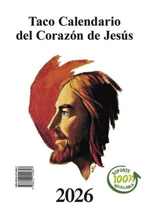 TACO CALENDARIO DEL CORAZÓN DE JESÚS - GRANDE - 2026 | 9788427149809 | GRUPO DE COMUNICACIÓN LOYOLA.