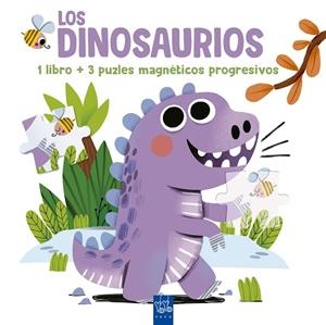 LEE Y JUEGA CON PUZLES MAGNÉTICOS. LOS DINOSAURIOS | 9788408302056 | YOYO