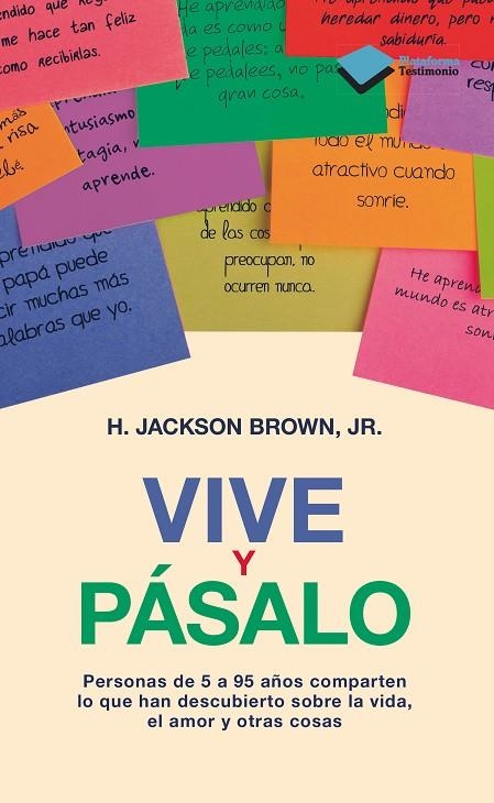 VIVE Y PASALO | 9788415750291 | BROWN JR., H. JACKSON