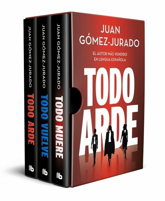 ESTUCHE TODO ARDE (CONTIENE: TODO ARDE | TODO VUELVE | TODO MUERE) | 9791387652241 | GÓMEZ-JURADO, JUAN