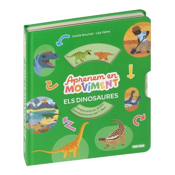 APRENEM EN MOVIMENT, ELS DINOSAURES | 9788410518704 | BOURSET, CAROLE