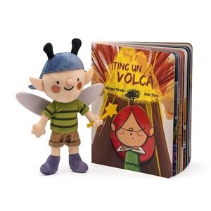 PACK TINC UN VOLCÀ: LLIBRE + PELUIX | 9788419747709 | TIRADO, MÍRIAM