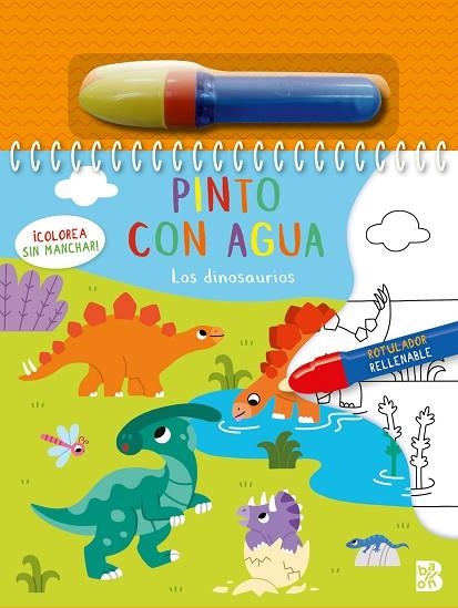PINTO CON AGUA-LOS DINOSAURIOS | 9789403242484 | BALLON
