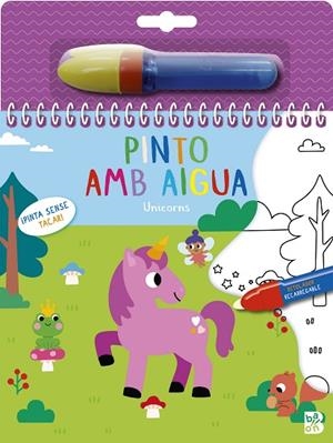 PINTO AMB AIGUA-UNICORNS | 9789403242873 | BALLON