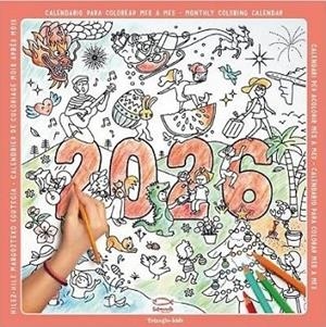 2026 CALENDARI PER ACOLORIR | 8424455260864