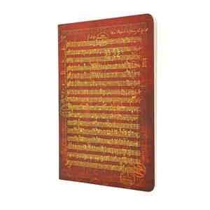 CUADERNO PAPERBLANKS MOZART THE HUNT A5 MUSIC | 9780349714646