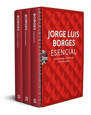 ESTUCHE JORGE LUIS BORGES ESENCIAL (CONTIENE: POESÍA COMPLETA | CUENTOS COMPLETO | 9788466382557 | JORGE LUIS BORGES