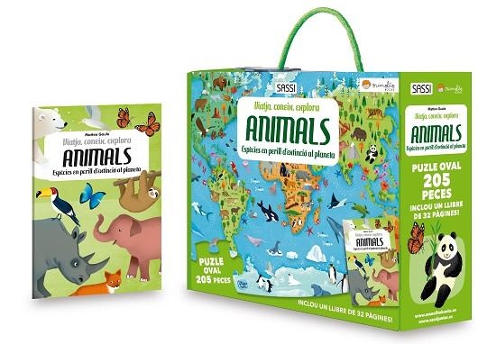 ANIMALS CAT PUZLE 205 | 9791387509460 | GAULE M