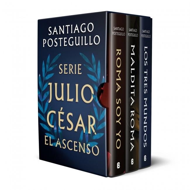 SERIE JULIO CÉSAR: EL ASCENSO (EDICIÓN ESTUCHE CON: ROMA SOY YO | MALDITA ROMA | | 9788466680349 | SANTIAGO POSTEGUILLO