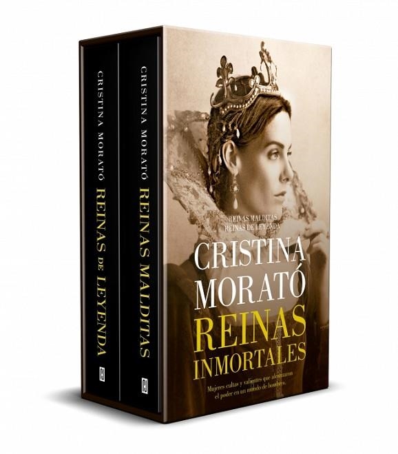 ESTUCHE REINAS INMORTALES (CONTIENE: REINAS MALDITAS | REINAS DE LEYENDA) | 9788401029394 | CRISTINA MORATÓ