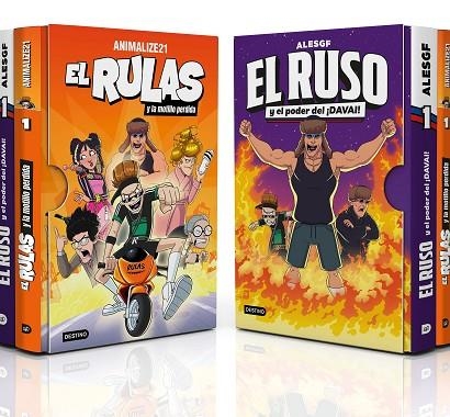 ESTUCHE EL RULAS 1 + EL RUSO 1 | 9788408311423 | ANIMALIZE21