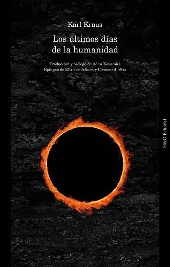 LOS ÚLTIMOS DÍAS DE LA HUMANIDAD | 9791387914042 | KRAUS, KARK