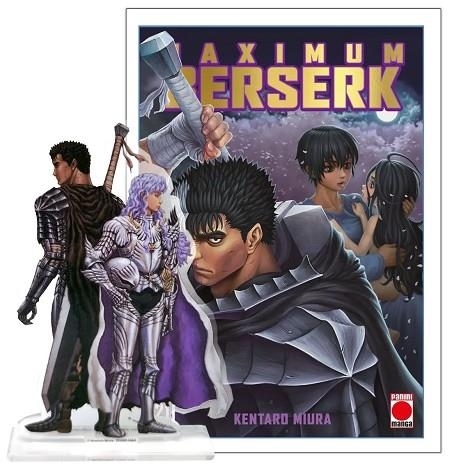 REEDICIÓN MAXIMUM BERSERK N.21 (LOGO DORADO + FIGURA) | 8424248924928 | MIURA, KENTARO
