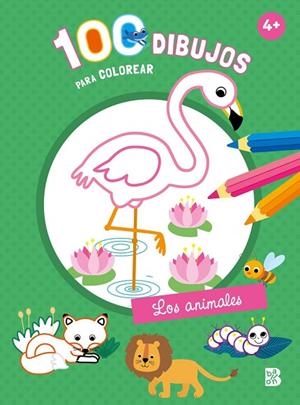 100 DIBUJOS PARA COLOREAR - LOS ANIMALES | 9789403243672 | , BALLON