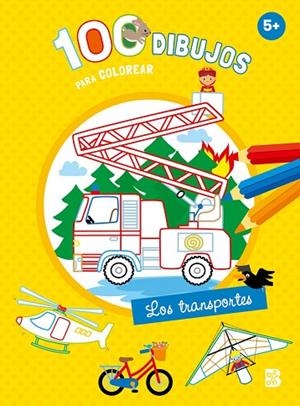 100 DIBUJOS PARA COLOREAR - LOS TRANSPORTES | 9789403243689 | , BALLON