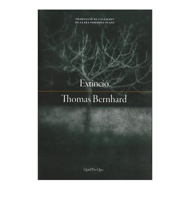 EXTINCIO | 9788417410490 | BERNHARD, THOMAS