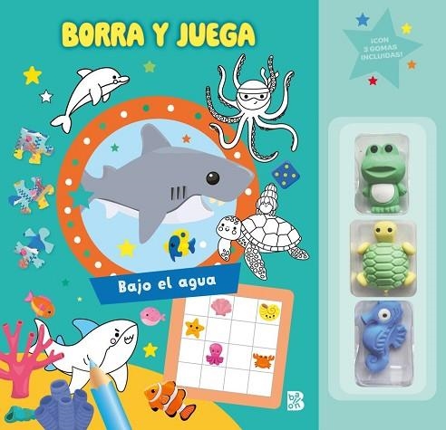 BORRA Y JUEGA - BAJO EL AGUA | 9789403243931 | , BALLON