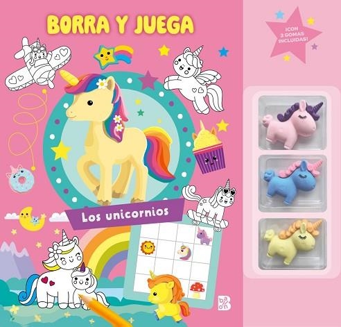 BORRA Y JUEGA - LOS UNICORNIOS | 9789403243900 | , BALLON