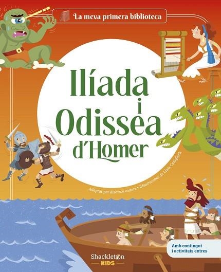 ILÍADA I ODISSEA D'HOMER | 9788413615370 | CADAFALCH I PLADEVALL, LLUIS / CAVALLONE, MARIA CECILIA / , HOMERO / , JORDI SOLÉ