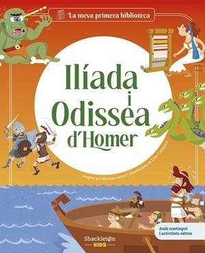 ILÍADA I ODISSEA D'HOMER | 9788413615370 | CADAFALCH I PLADEVALL, LLUIS / CAVALLONE, MARIA CECILIA / , HOMERO / , JORDI SOLÉ