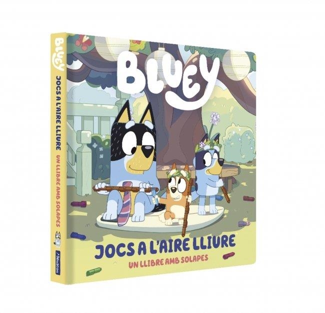 BLUEY LLIBRE DE CARTRÓ AMB SOLAPES JOC A L'AIRE LLIURE | 9788448872748 | BLUEY, BLUEY