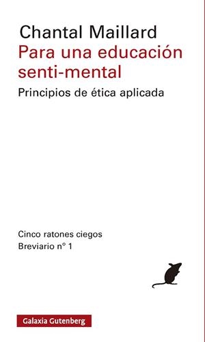 PARA UNA EDUCACIÓN SENTI-MENTAL | 9791387605575 | MAILLARD, CHANTAL