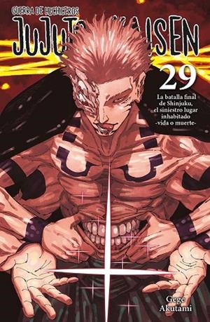 JUJUTSU KAISEN 29 | 9788467975826 | AKUTAMI, GEGE
