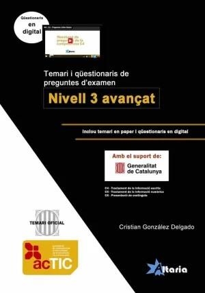 ACTIC NIVELL 3 AVANÇAT + VIDEOQÜESTIONARIS | 9788412504750 | GONZÁLEZ DELGADO, CRISTIAN