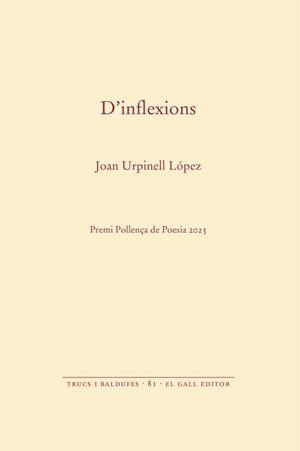 D'INFLEXIONS | 9788419321541 | URPINELL LÓPEZ, JOAN
