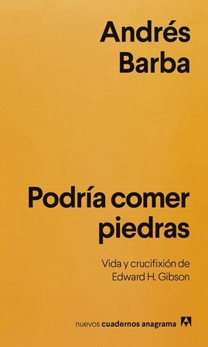 PODRÍA COMER PIEDRAS | 9788433949271 | BARBA, ANDRÉS
