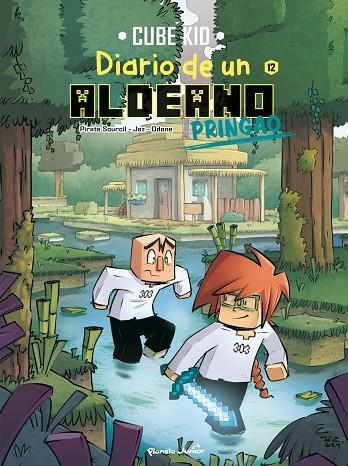 MINECRAFT. DIARIO DE UN ALDEANO PRINGAO. CÓMIC 12 | 9788408312185 | CUBE KID
