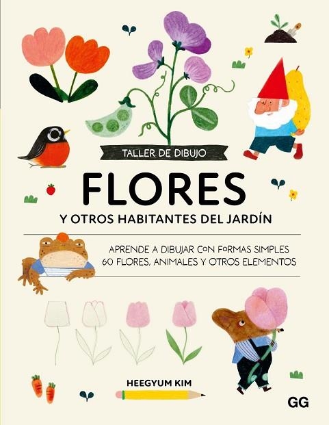 TALLER DE DIBUJO. FLORES | 9788425236068 | KIM, HEEGYUM