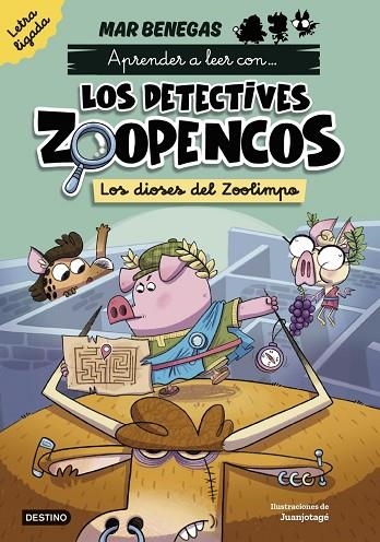 APRENDER A LEER CON... LOS DETECTIVES ZOOPENCOS LETRA LIGADA 2. LOS DIOSES DEL Z | 9788408318026 | BENEGAS, MAR