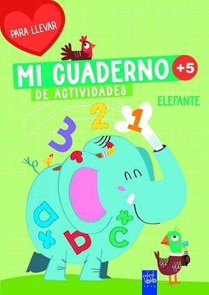 MI CUADERNO DE ACTIVIDADES PARA LLEVAR. ELEFANTE | 9788408311928