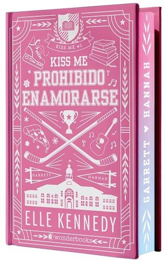 PROHIBIDO ENAMORARSE (#KISS ME 1) - EDICIÓN ESPECIAL EN TAPA DURA CON CANTOS PIN | 9788410425804 | KENNEDY, ELLE