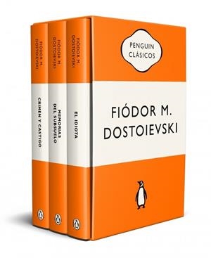 ESTUCHE DOSTOIEVSKI (CONTIENE: CRIMEN Y CASTIGO | MEMORIAS DEL SUBSUELO | EL IDI | 9788491058182 | DOSTOIEVSKI, FIÓDOR M.