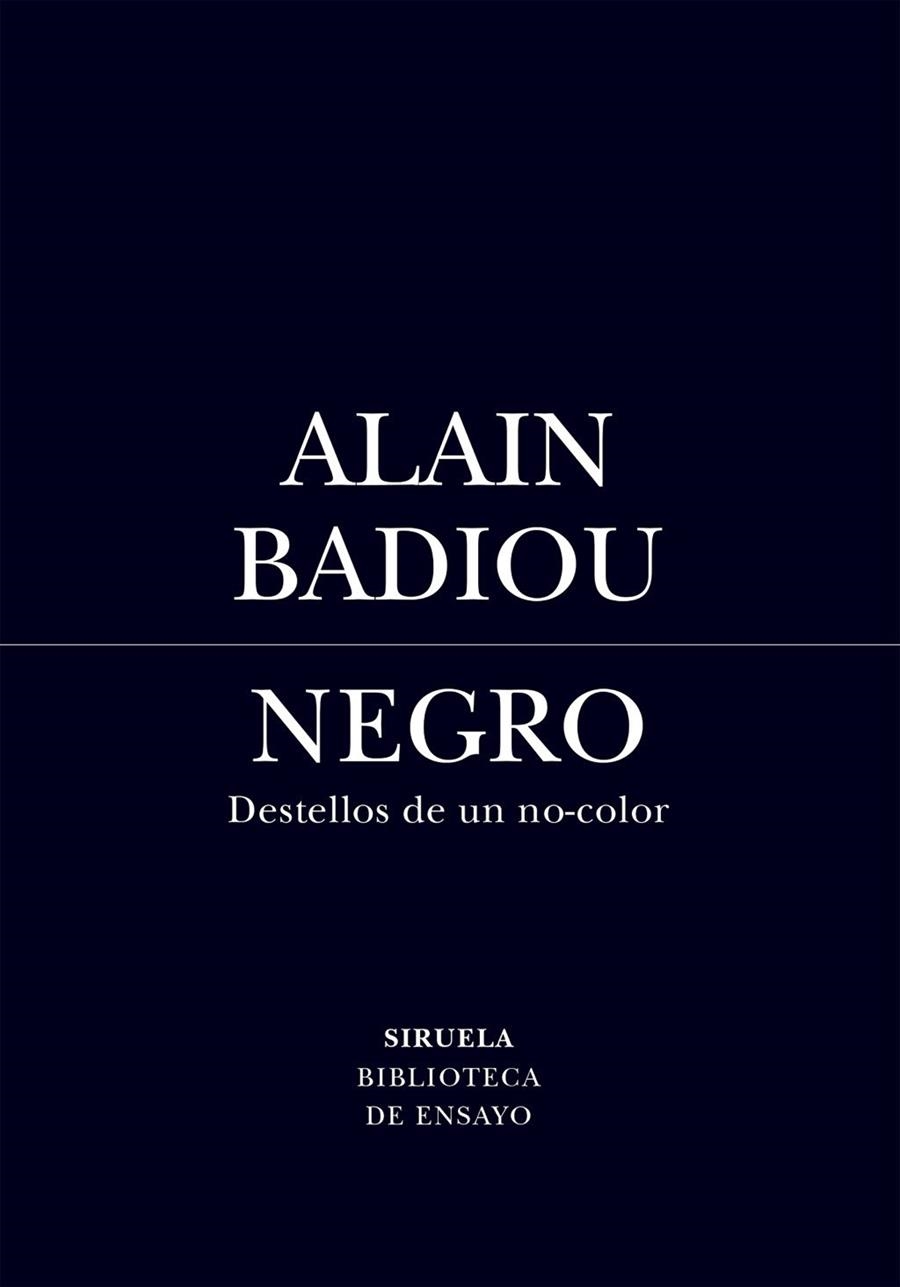 NEGRO | 9791388032127 | BADIOU, ALAIN