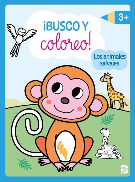 BUSCO Y COLOREO - LOS ANIMALES SALVAJES | 9789403246062