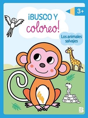 BUSCO Y COLOREO - LOS ANIMALES SALVAJES | 9789403246062