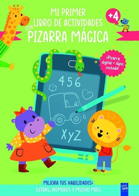 MI PRIMER LIBRO DE ACTIVIDADES CON PIZARRA MÁGICA. VERDE | 9788408313564