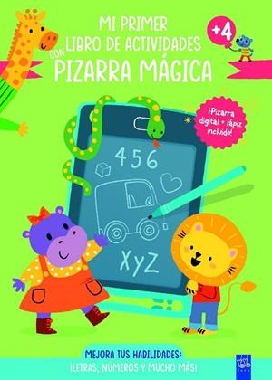 MI PRIMER LIBRO DE ACTIVIDADES CON PIZARRA MÁGICA. VERDE | 9788408313564