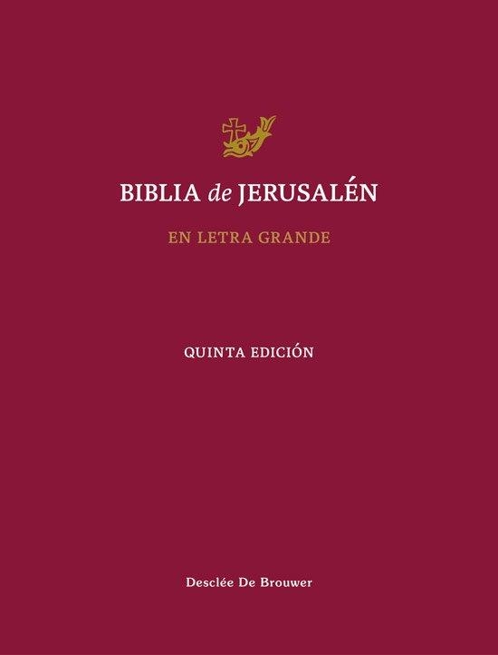 BIBLIA DE JERUSALÉN | 9788433039521 | ESCUELA BÍBLICA Y ARQUEOLÓGICA DE JERUSALÉN